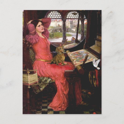 Teckel 1 - Vrouwe van Shalotte Briefkaart (Voorkant)
