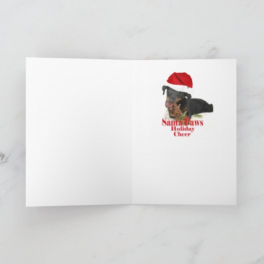 Teckel Christmas Hound Kaarten (Binnen)