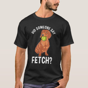 Teckel Design Hond Weiner Puppy T-shirt