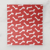 Teckel Diner Party Schattigee tafel Zitplaatsen (Binnenkant ongevouwen)