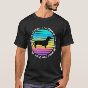 Teckel Hond, Loyaal, Lang, Liefdevol T-shirt