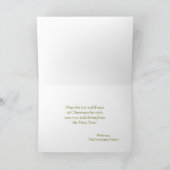  teckel honden kerstkaart feestdagen kaart (Binnen)