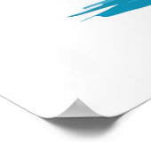 Teckel ik ben een Doxie liefhebber Poster (Hoek)