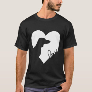 Teckel in het hart Teckel Love Gift T-shirt