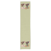 Teckel Kersthond Mama Lover Kerstcadeau Korte Tafelloper (Voorkant)