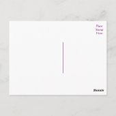 Teckel Puppy Dog Blank Briefkaart (Achterkant)