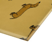 Teckel stijl snijplank (Hoek)