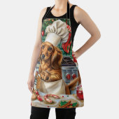 Teckel Vakantie Bakken: Feestelijke Kerst Schort (Insitu)