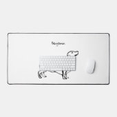 Teckel Verrukking:  Desk Mat (Keyboard & Muis)