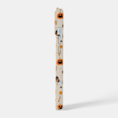 Teckels in Halloween kostuums patroon iPhone 15 Hoesje (Linkerkant)