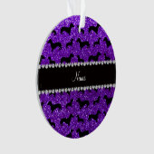 Teckels pourpres personnalisés de parties (devant)