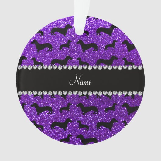 Teckels pourpres personnalisés de parties (devant)