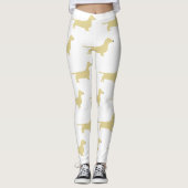 teckeltarwesilhouet leggings (Voorkant)