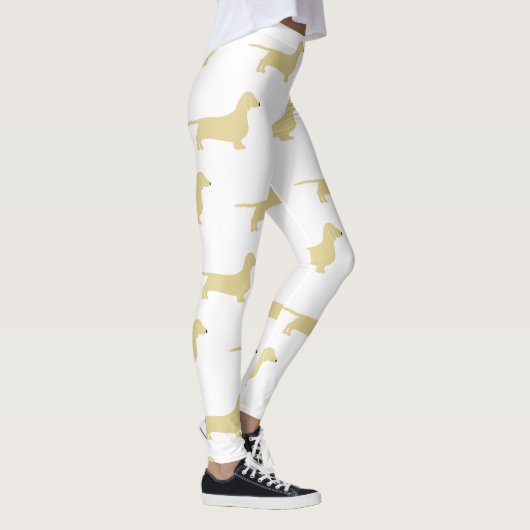 teckeltarwesilhouet leggings (Rechts)