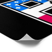 Tecmo Bowl Logo Poster (Hoek)