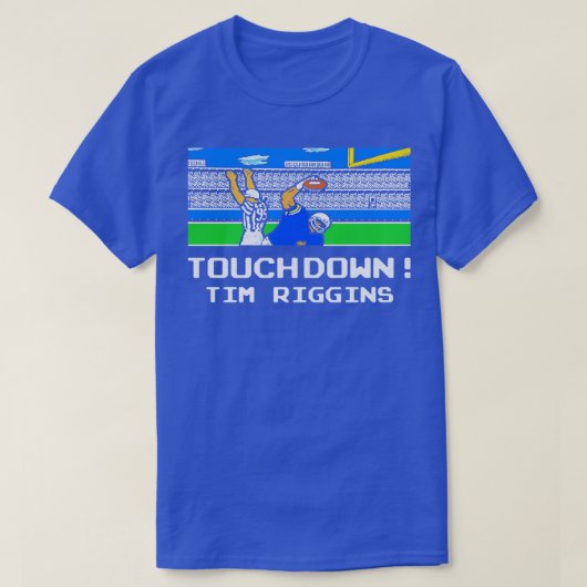 Tecmo Tim Riggins Touchdown T-shirt (Design voorkant)