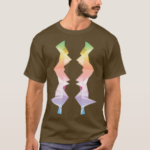 tectonisch-origamisch t-shirt