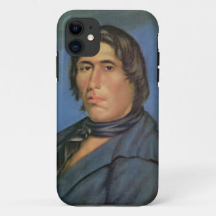 Tecumseh (1768-1813) (olie op canvas) iPhone 11 hoesje