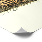 Tecumseh, MI Panorama Map - 1868 Poster (Hoek)