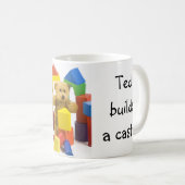 Ted construit un château... tasse à thé anglaise (Devant droit)