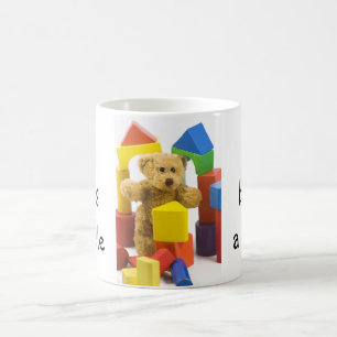 Ted construit un château... tasse à thé anglaise