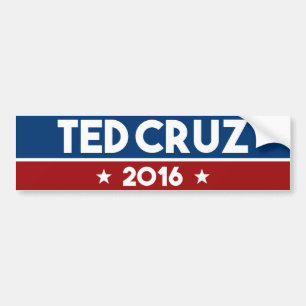 Ted Cruz 2016 Bumpersticker