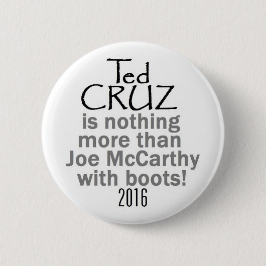 Ted Cruz 2016 Ronde Button 5,7 Cm (Voorkant)