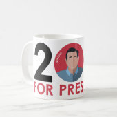 Ted Cruz 2016 voor de mok van de president (Voorkant links)