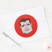 Ted Cruz Cartoon Gezicht Sticker (Envelop)