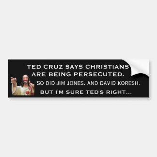 Ted Cruz False Prophet Bumpersticker