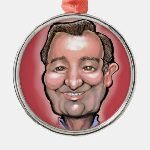 Ted Cruz Metalen Ornament