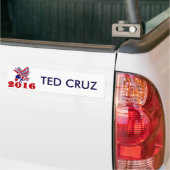 Ted Cruz Political Eagle Art Bumpersticker (Op Truck)
