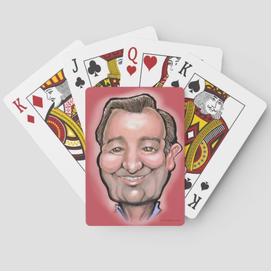 Ted Cruz Speelkaarten (Achterkant)