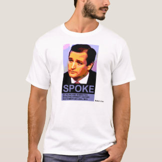 Ted Cruz Spoke, natuurlijke kleuren T-shirt
