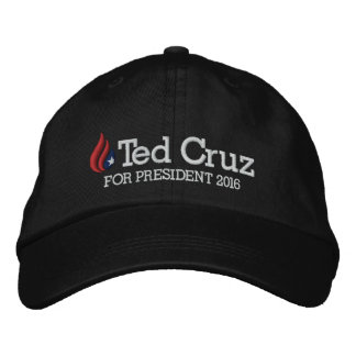 Ted Cruz voor President 2016 Geborduurde Pet