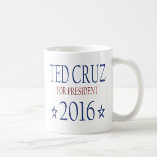 Ted Cruz voor President 2016 Koffiemok