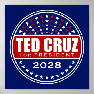 Ted Cruz voor President 2028 Poster