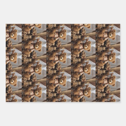 Ted. E. Beer Inpakpapier Vel (Voorkant)