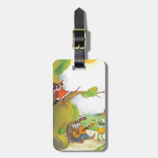 Ted, Ed en Caroll The Picnic 1 Bagagelabel (Voorkant verticaal)