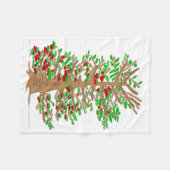 Ted en Inga Knutson Family Tree Fleece Blanket (Voorkant (Horizontaal))