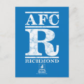 Ted Lasso | AFC R Richmond Text Logo Briefkaart (Voorkant)