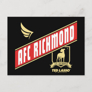 Ted Lasso   AFC Richmond Athletic Banner Briefkaart