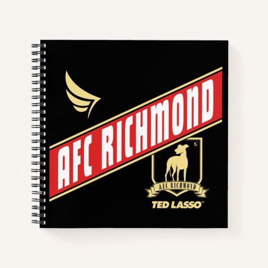 Ted Lasso | AFC Richmond Athletic Banner Notitieboek (Voorkant)