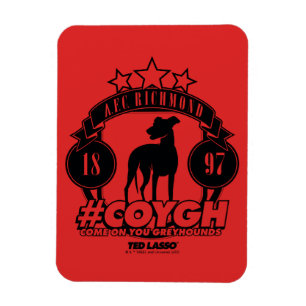 Ted Lasso AFC Richmond #COYGH Magneet