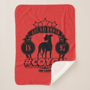 Ted Lasso   AFC Richmond #COYGH Sherpa Deken