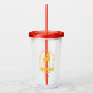 Ted Lasso AFC Richmond Gold Arched Logo Acryl Drinkbeker