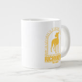 Ted Lasso | AFC Richmond Gold Arched Logo Extra Grote Beker (Voorkant rechts)