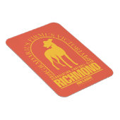 Ted Lasso | AFC Richmond Gold Arched Logo Magneet (Rechterzijde)