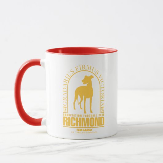 Ted Lasso | AFC Richmond Gold Arched Logo Mok (Links)