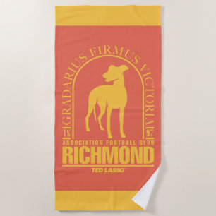 Ted Lasso AFC Richmond Gold Arched Logo Strandlaken